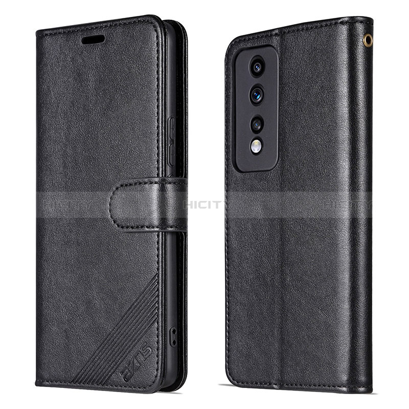 Funda de Cuero Cartera con Soporte Carcasa YZ3 para Huawei Honor 80 GT 5G Negro