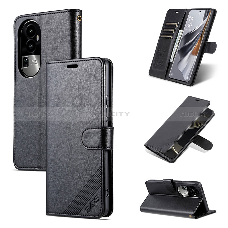 Funda de Cuero Cartera con Soporte Carcasa YZ3 para Oppo Reno10 Pro+ Plus 5G