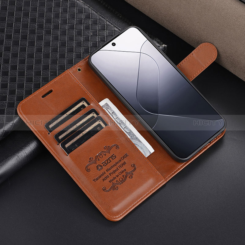 Funda de Cuero Cartera con Soporte Carcasa YZ3 para Xiaomi Mi 14 Pro 5G