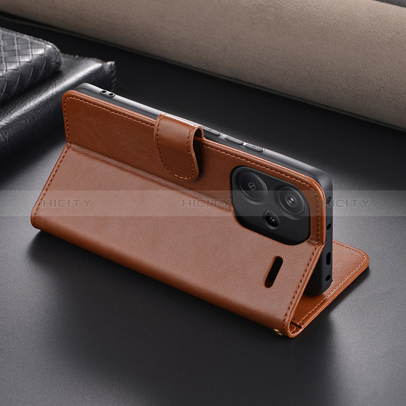 Funda de Cuero Cartera con Soporte Carcasa YZ3 para Xiaomi Redmi Note 13 Pro+ Plus 5G