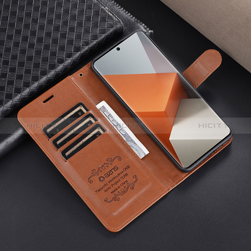 Funda de Cuero Cartera con Soporte Carcasa YZ3 para Xiaomi Redmi Note 13 Pro+ Plus 5G