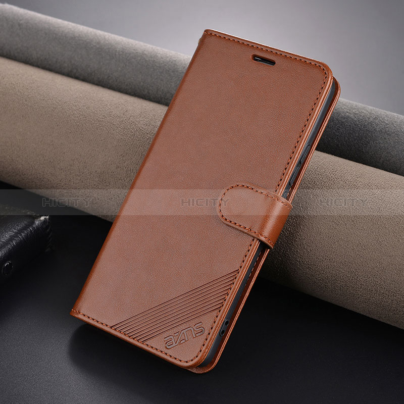 Funda de Cuero Cartera con Soporte Carcasa YZ3 para Xiaomi Redmi Note 13 Pro+ Plus 5G Marron