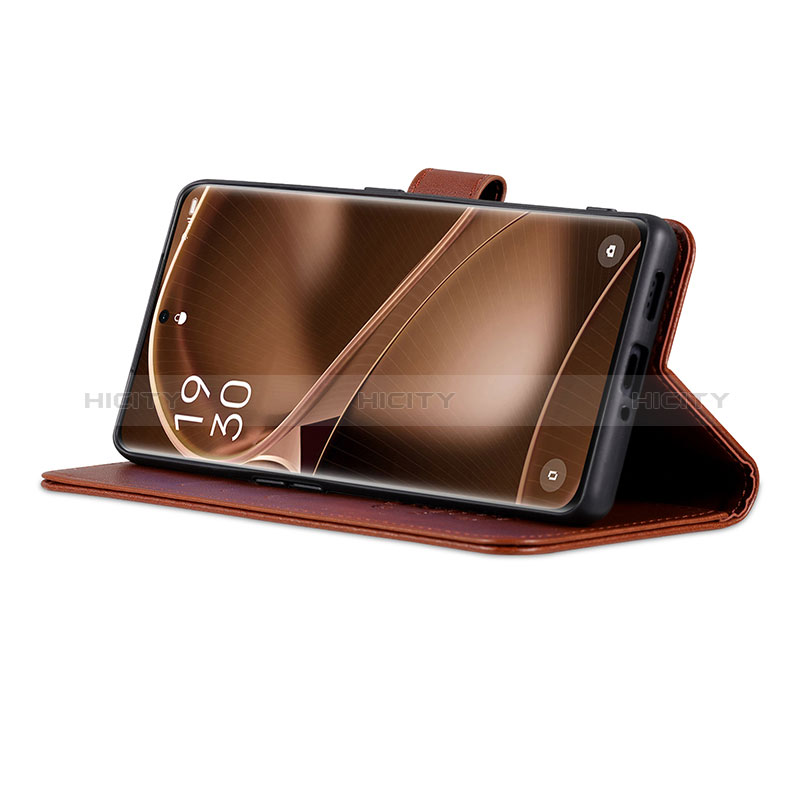 Funda de Cuero Cartera con Soporte Carcasa YZ4 para Oppo Find X6 5G