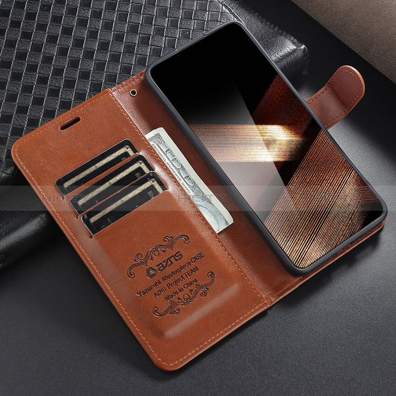 Funda de Cuero Cartera con Soporte Carcasa YZ4 para Xiaomi Redmi K60 Ultra 5G