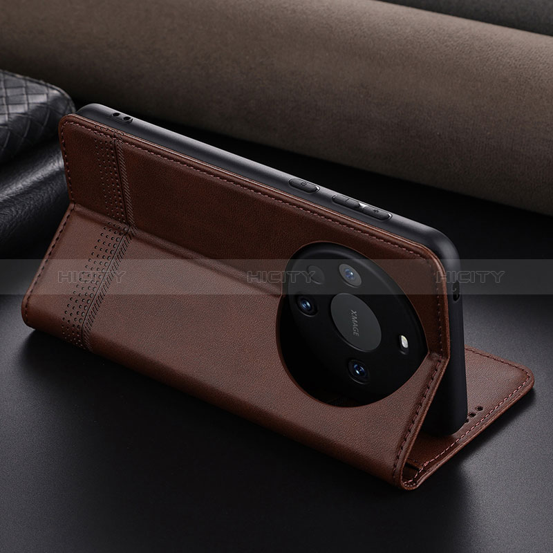 Funda de Cuero Cartera con Soporte Carcasa YZ5 para Huawei Mate 60