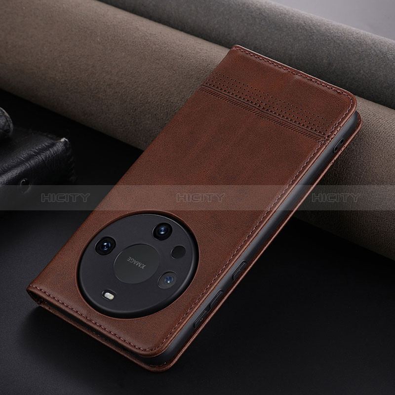 Funda de Cuero Cartera con Soporte Carcasa YZ5 para Huawei Mate 60