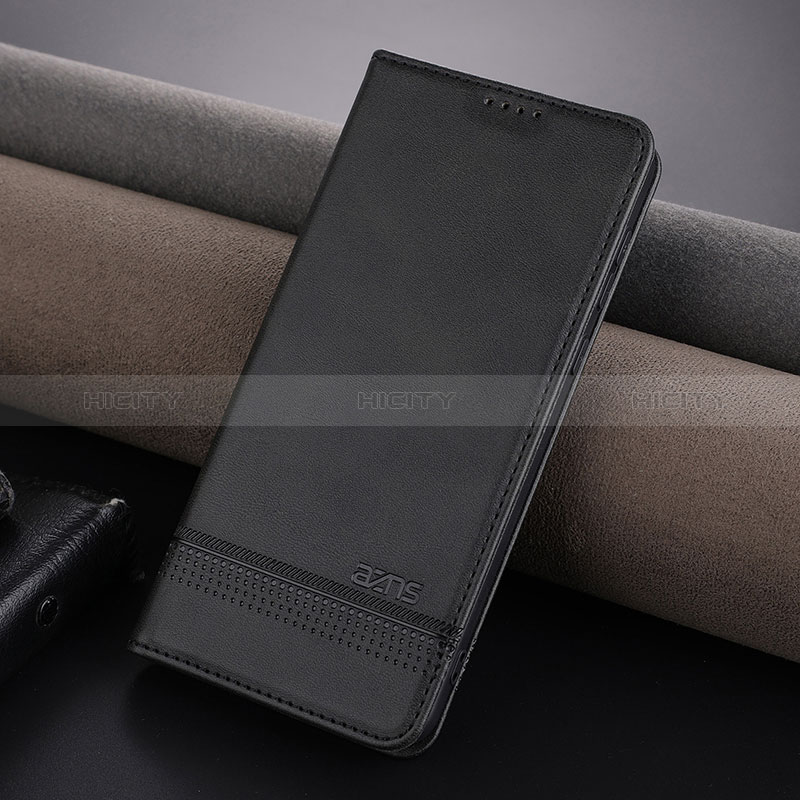 Funda de Cuero Cartera con Soporte Carcasa YZ5 para Huawei Mate 60 Negro