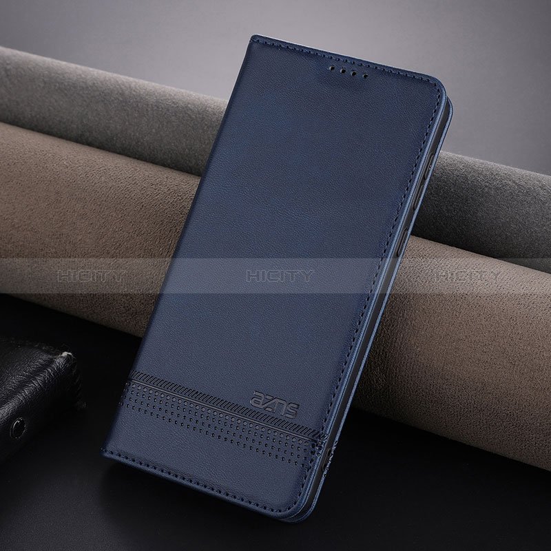 Funda de Cuero Cartera con Soporte Carcasa YZ5 para Huawei Mate 60 Pro+ Plus Azul