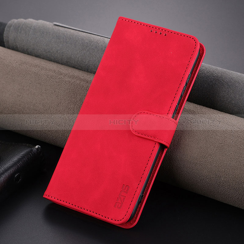 Funda de Cuero Cartera con Soporte Carcasa YZ5 para Huawei P60 Oro Rosa