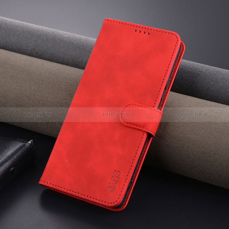 Funda de Cuero Cartera con Soporte Carcasa YZ5 para Oppo A2 Pro 5G Rosa Roja