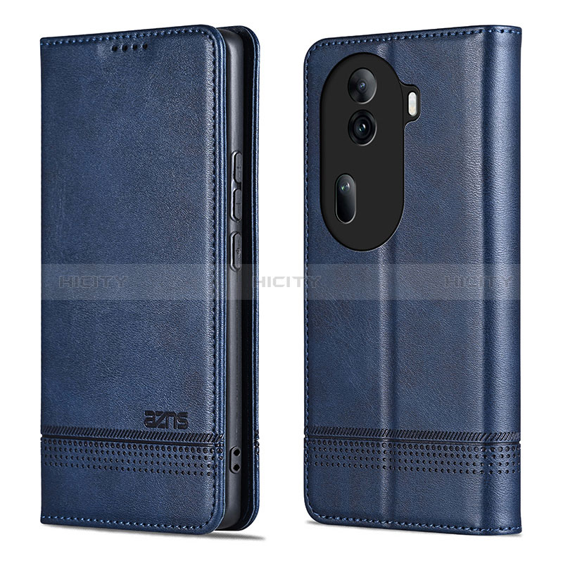 Funda de Cuero Cartera con Soporte Carcasa YZ5 para Oppo Reno11 Pro 5G Azul