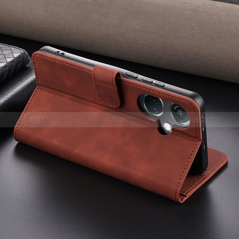 Funda de Cuero Cartera con Soporte Carcasa YZ6 para OnePlus Nord CE 3 5G