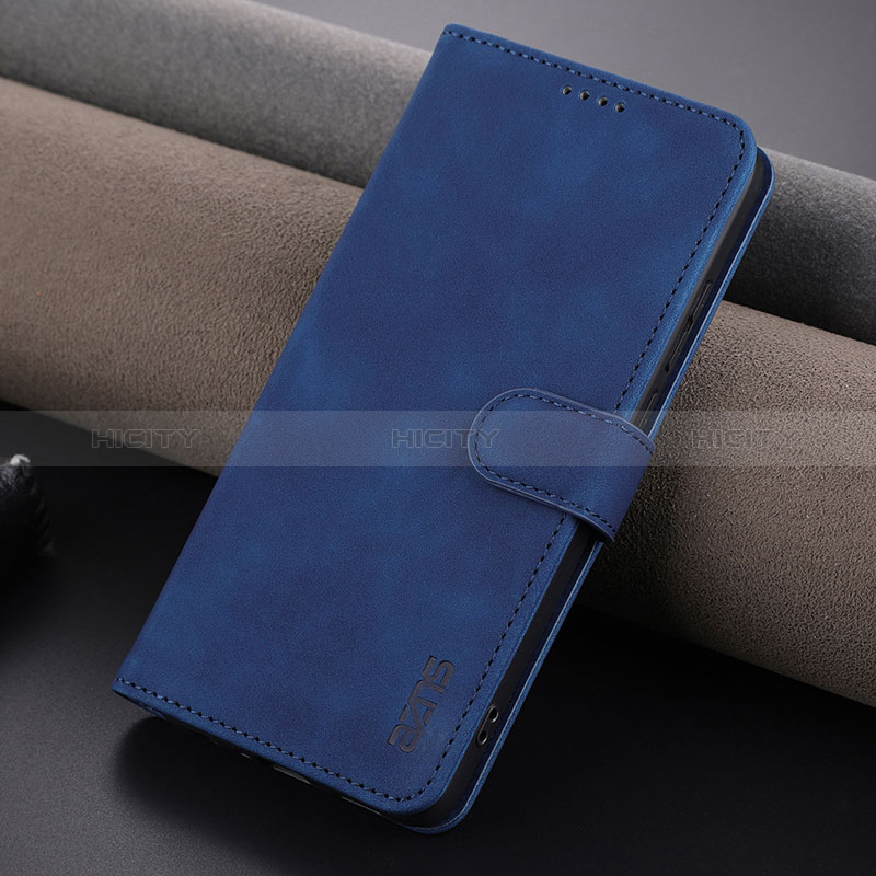 Funda de Cuero Cartera con Soporte Carcasa YZ6 para Oppo A78 4G Azul