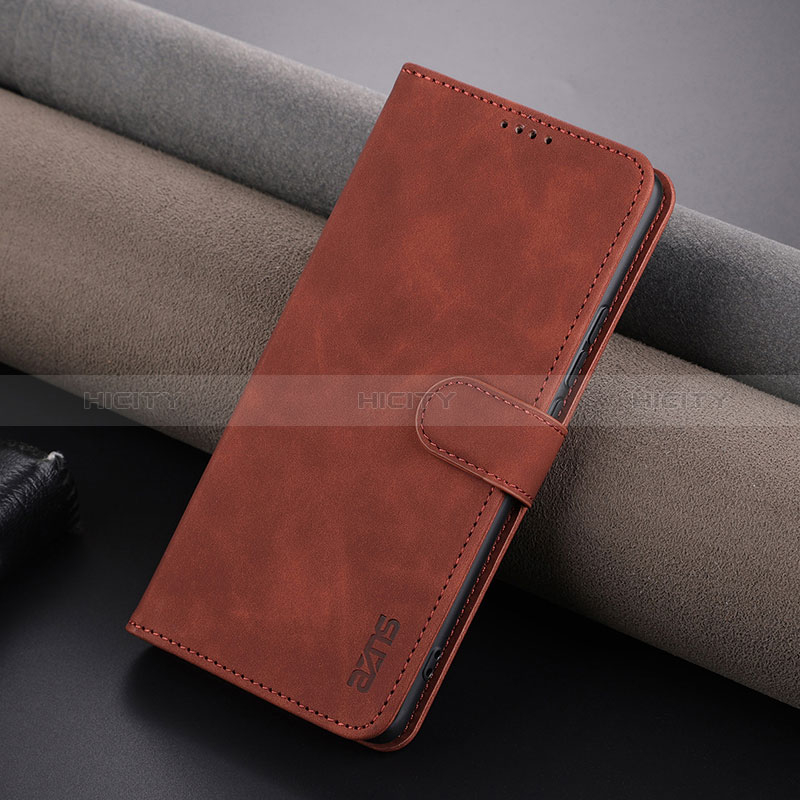 Funda de Cuero Cartera con Soporte Carcasa YZ6 para Oppo Reno10 Pro+ Plus 5G Marron