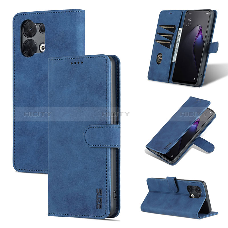 Funda de Cuero Cartera con Soporte Carcasa YZ6 para Oppo Reno9 5G