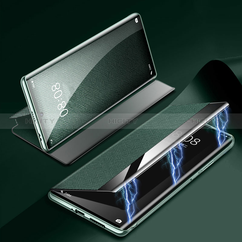 Funda de Cuero Cartera con Soporte Carcasa Z01 para Huawei P60