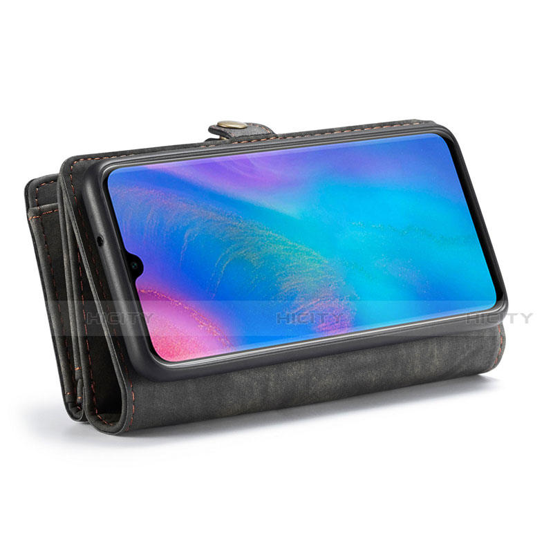 Funda de Cuero Cartera con Soporte Carcasa Z02 para Huawei P30 Lite New Edition