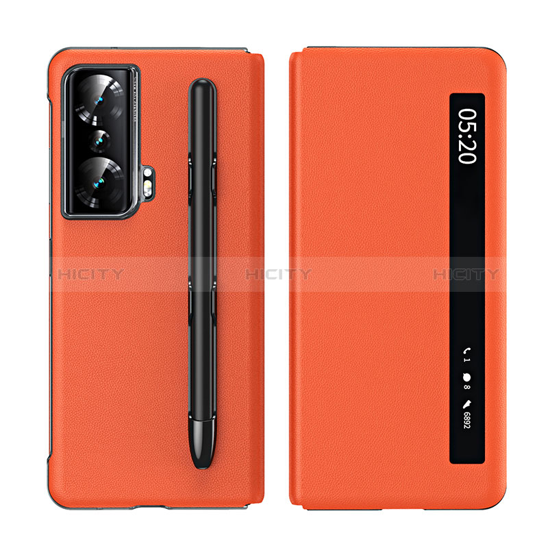 Funda de Cuero Cartera con Soporte Carcasa ZL1 para Huawei Honor Magic Vs 5G