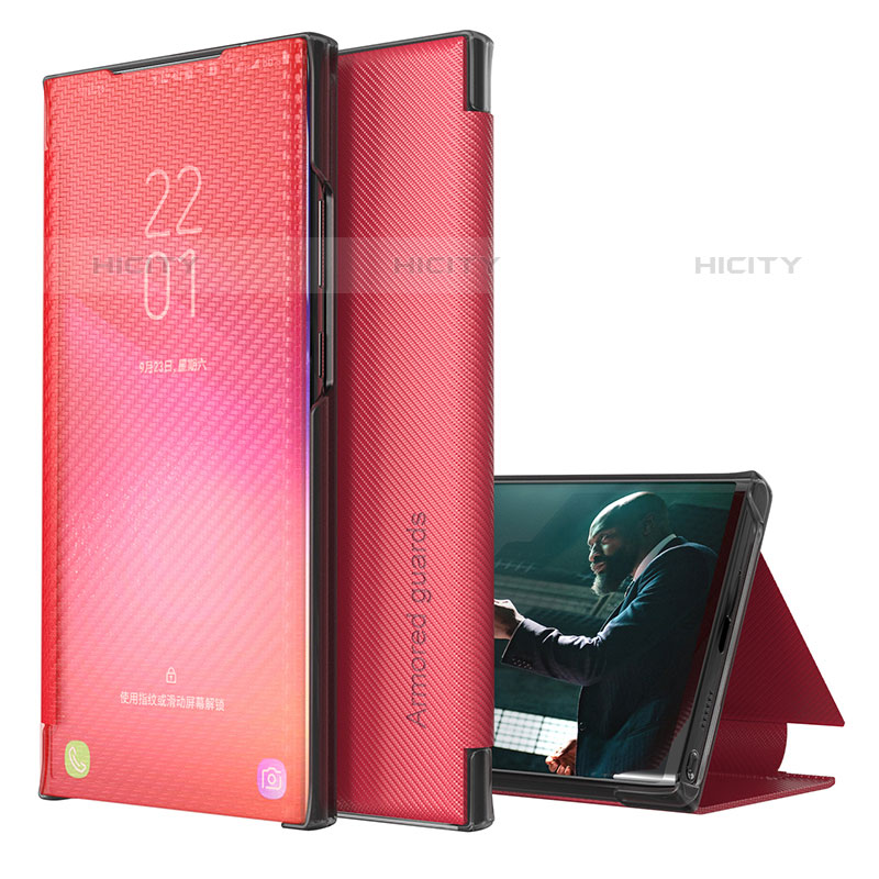 Funda de Cuero Cartera con Soporte Carcasa ZL1 para Samsung Galaxy M02