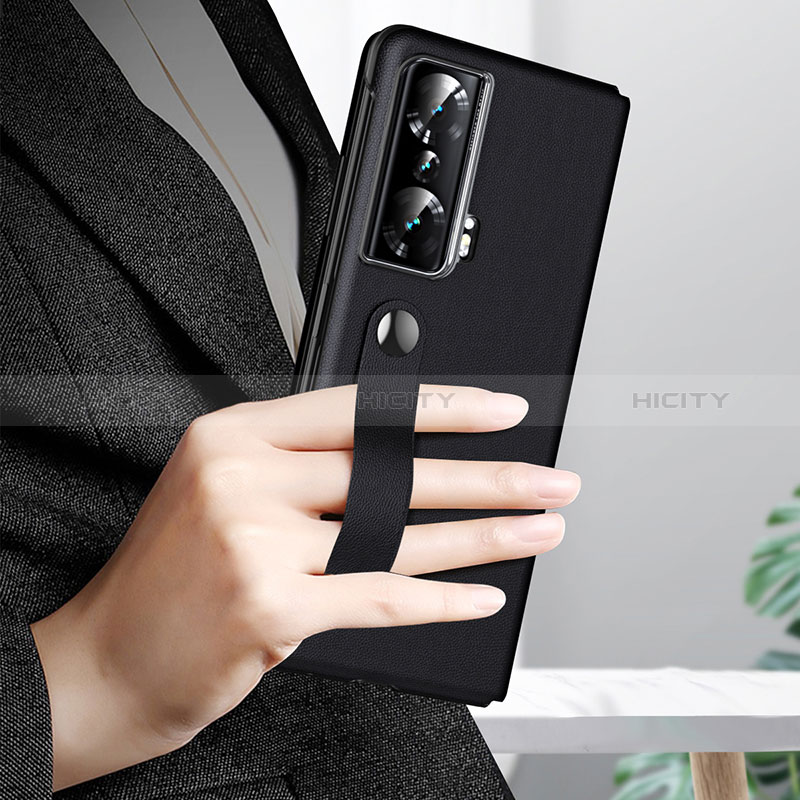 Funda de Cuero Cartera con Soporte Carcasa ZL2 para Huawei Honor Magic Vs 5G