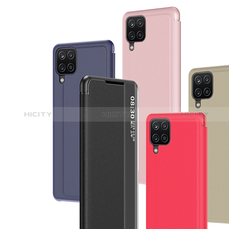 Funda de Cuero Cartera con Soporte Carcasa ZL2 para Samsung Galaxy A12