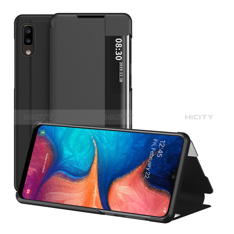 Funda de Cuero Cartera con Soporte Carcasa ZL2 para Samsung Galaxy A20e