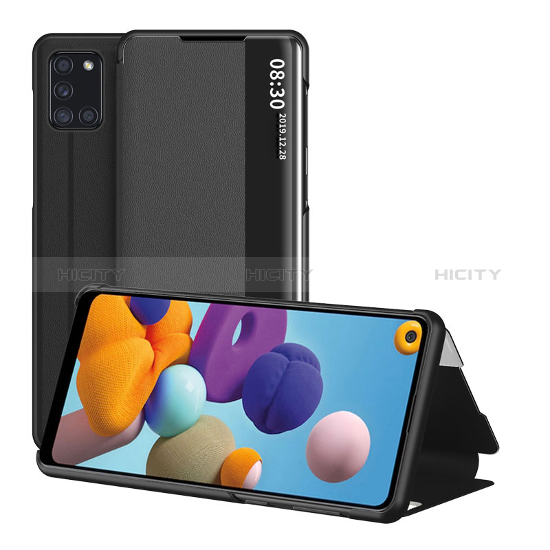 Funda de Cuero Cartera con Soporte Carcasa ZL2 para Samsung Galaxy A21s