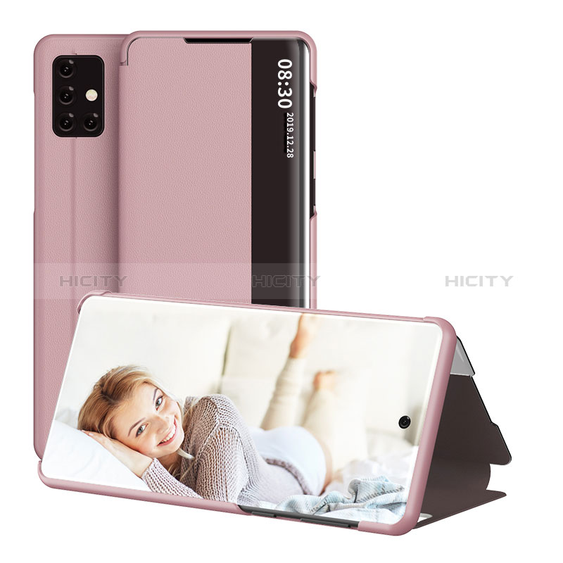 Funda de Cuero Cartera con Soporte Carcasa ZL2 para Samsung Galaxy A51 4G