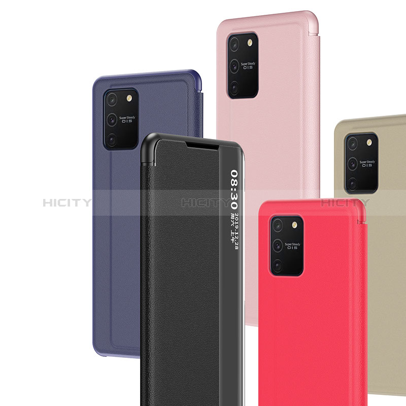 Funda de Cuero Cartera con Soporte Carcasa ZL2 para Samsung Galaxy A91