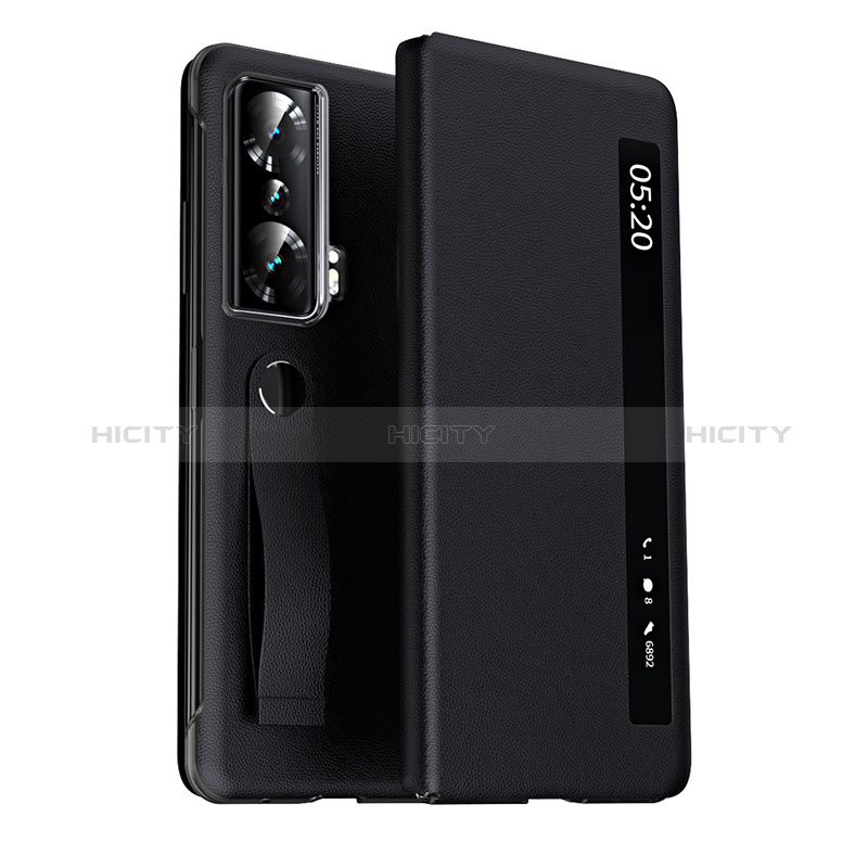 Funda de Cuero Cartera con Soporte Carcasa ZL3 para Huawei Honor Magic Vs Ultimate 5G Negro