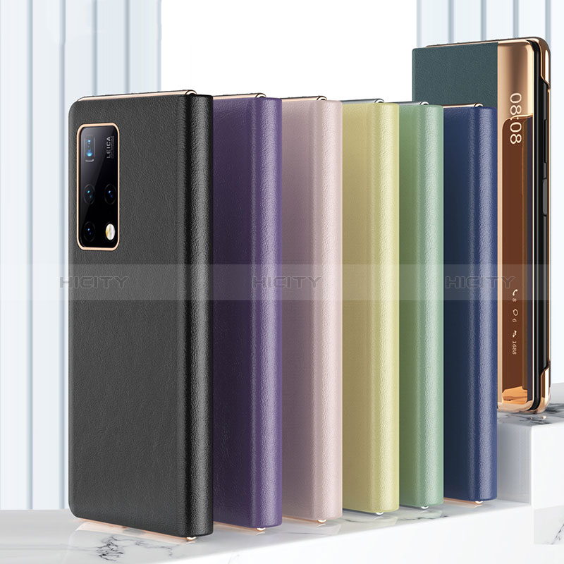 Funda de Cuero Cartera con Soporte Carcasa ZL3 para Huawei Mate X2