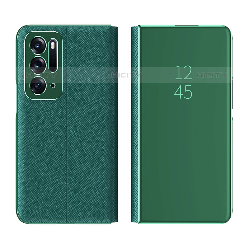 Funda de Cuero Cartera con Soporte Espejo Carcasa L01 para Oppo Find N 5G