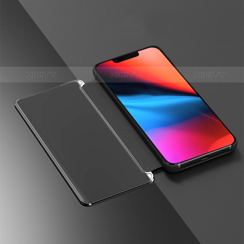 Funda de Cuero Cartera con Soporte Espejo Carcasa L01 para Oppo Find X3 Pro 5G