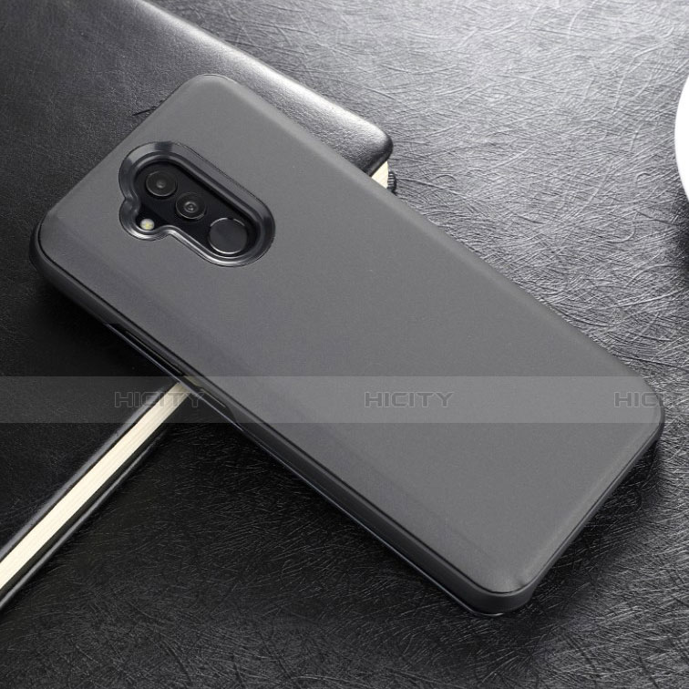 Funda de Cuero Cartera con Soporte Espejo Carcasa L02 para Huawei Mate 20 Lite