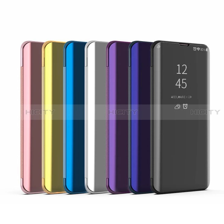 Funda de Cuero Cartera con Soporte Espejo Carcasa L03 para OnePlus 9 5G