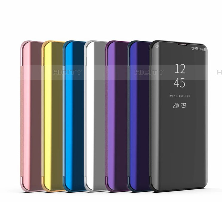 Funda de Cuero Cartera con Soporte Espejo Carcasa L03 para Samsung Galaxy A73 5G