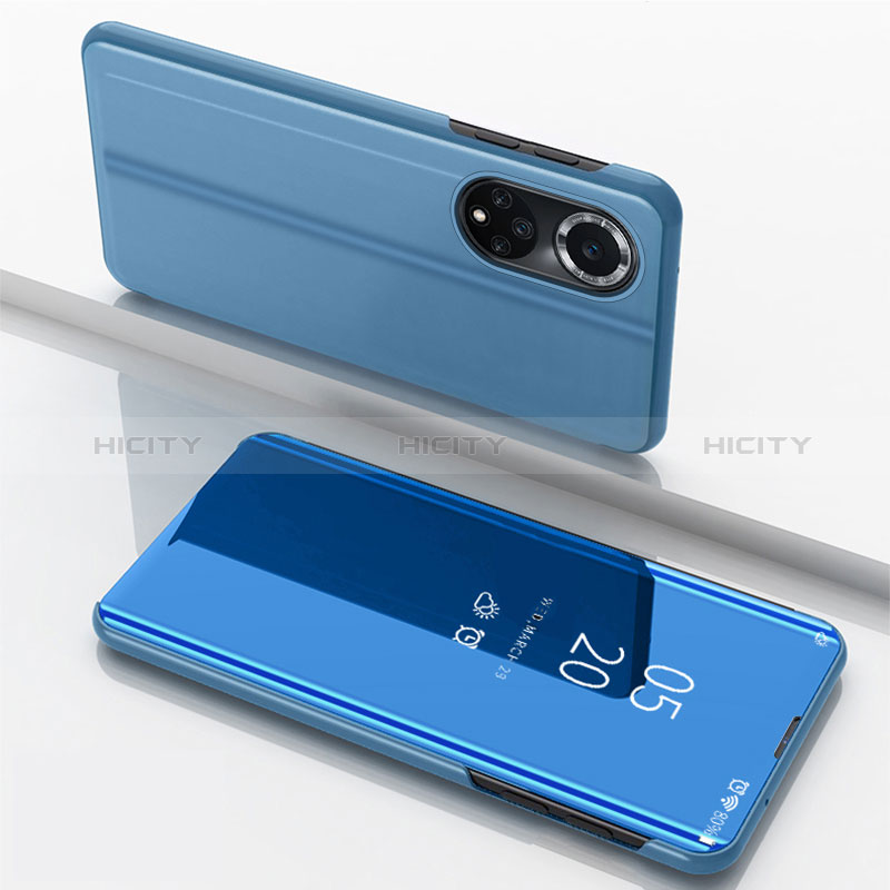 Funda de Cuero Cartera con Soporte Espejo Carcasa para Huawei Honor 50 5G