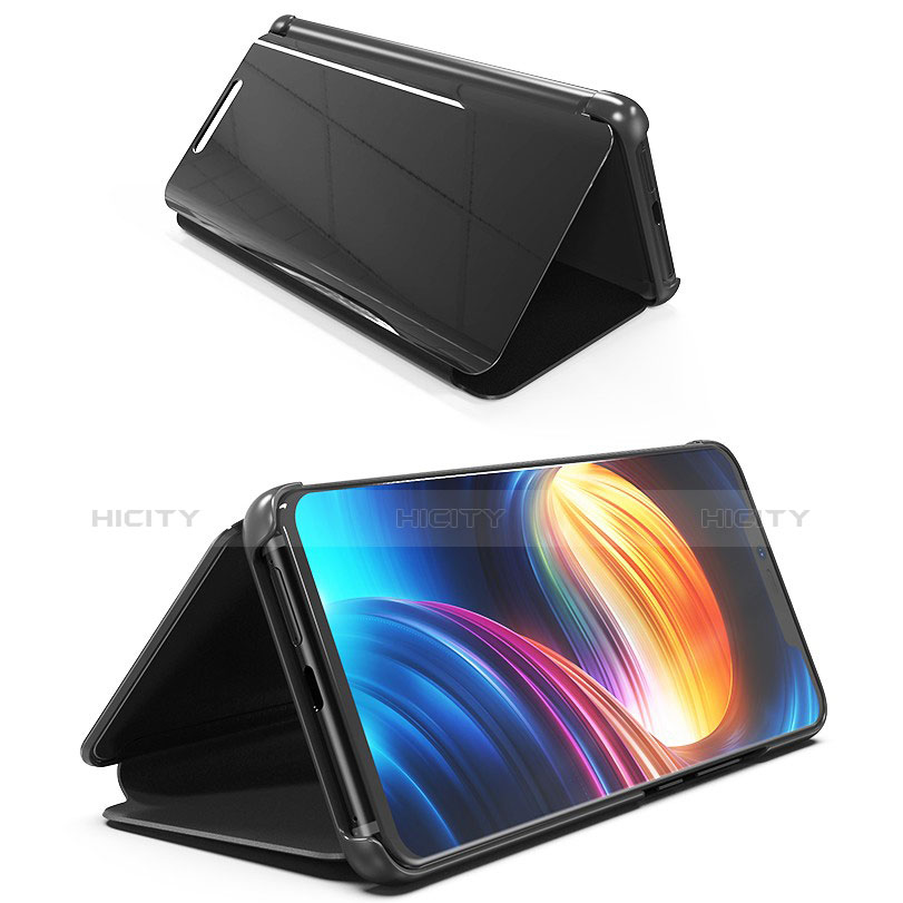 Funda de Cuero Cartera con Soporte Espejo Carcasa para Huawei P30