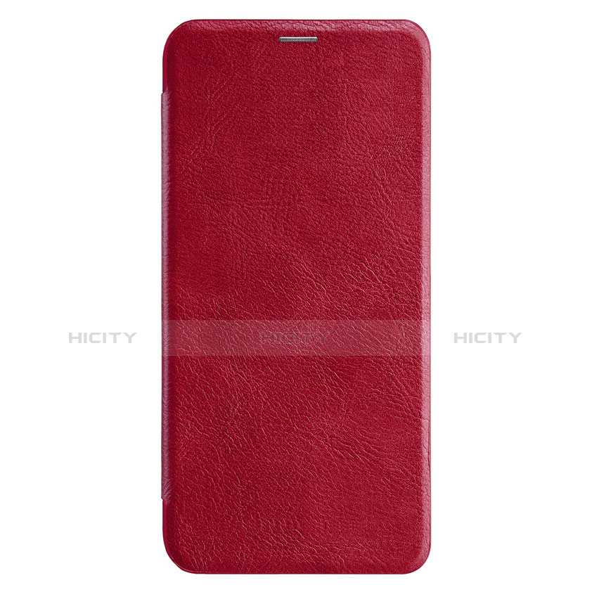 Funda de Cuero Cartera con Soporte F01 para Huawei Mate 20 Lite Rojo