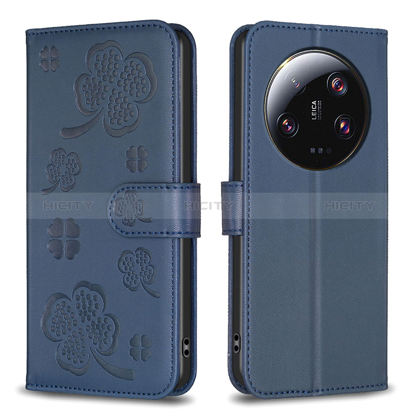 Funda de Cuero Cartera con Soporte Flores Carcasa BF1 para Xiaomi Mi 13 Ultra 5G