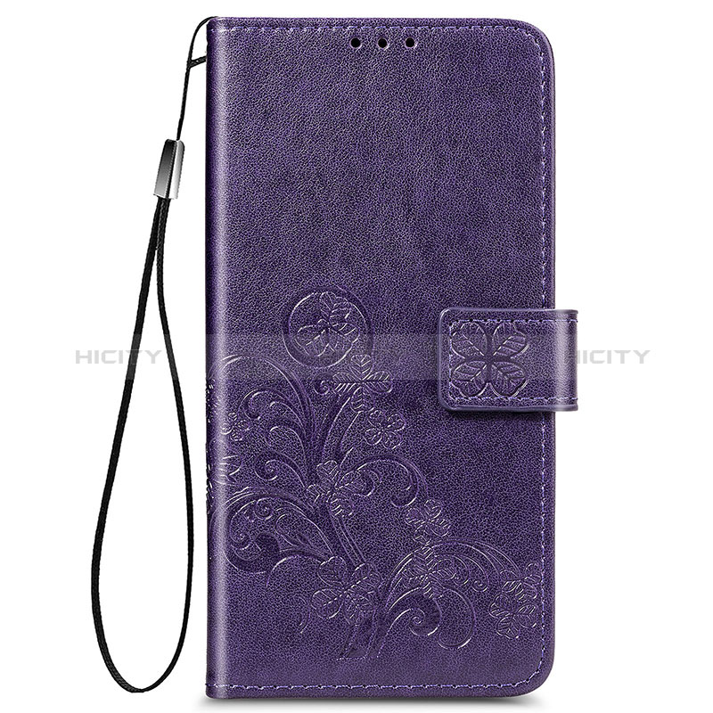 Funda de Cuero Cartera con Soporte Flores Carcasa para Huawei Honor 10X Lite