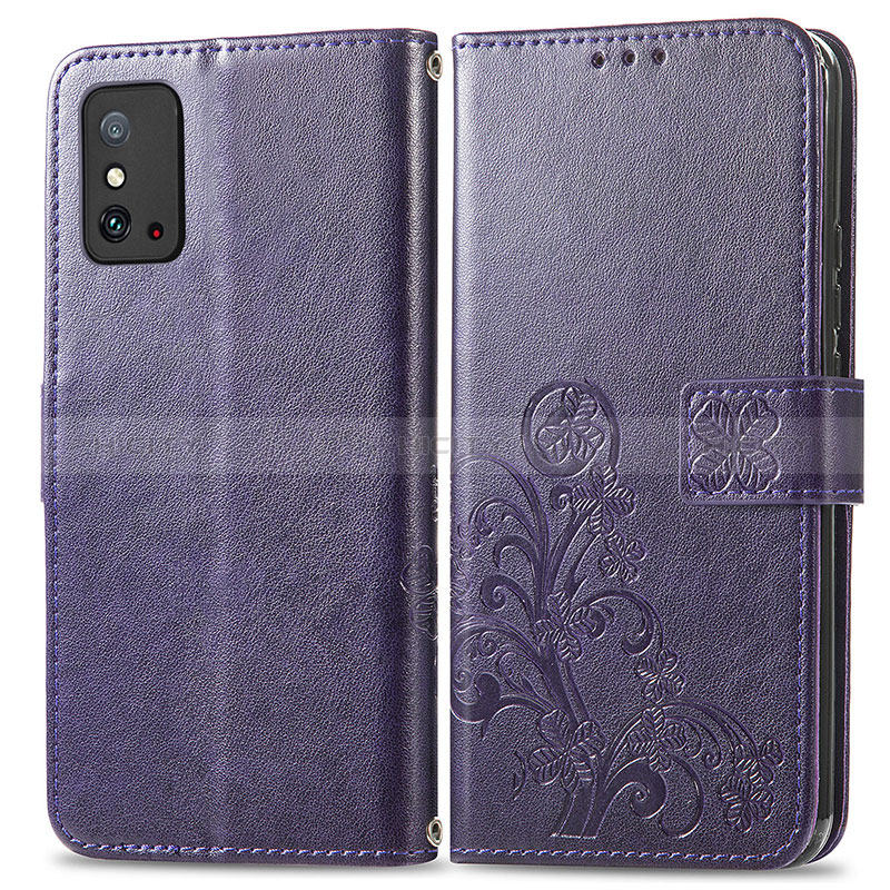 Funda de Cuero Cartera con Soporte Flores Carcasa para Huawei Honor X10 Max 5G