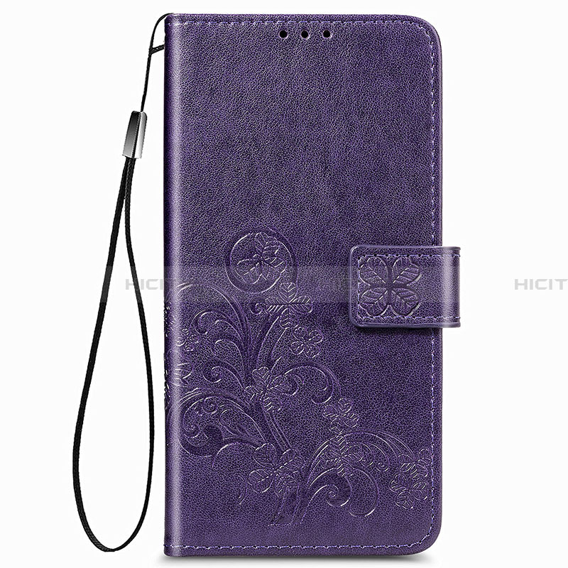 Funda de Cuero Cartera con Soporte Flores Carcasa para Samsung Galaxy A22 4G