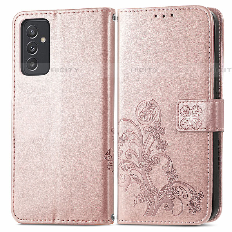 Funda de Cuero Cartera con Soporte Flores Carcasa para Samsung Galaxy A24 4G