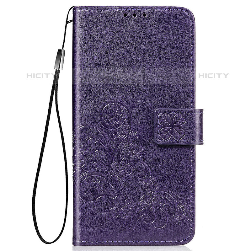 Funda de Cuero Cartera con Soporte Flores Carcasa para Samsung Galaxy M02s