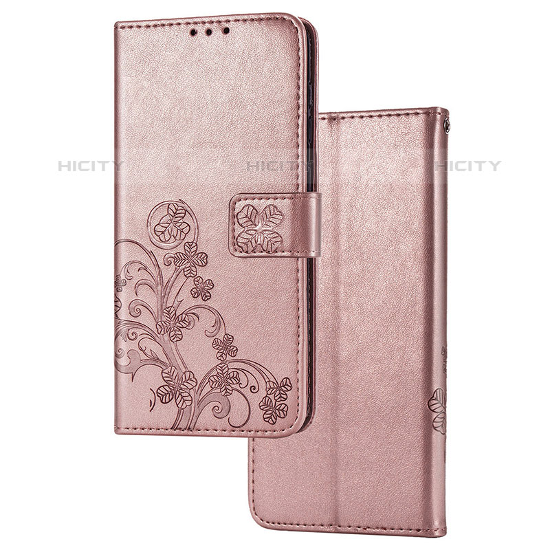 Funda de Cuero Cartera con Soporte Flores Carcasa para Samsung Galaxy M02s