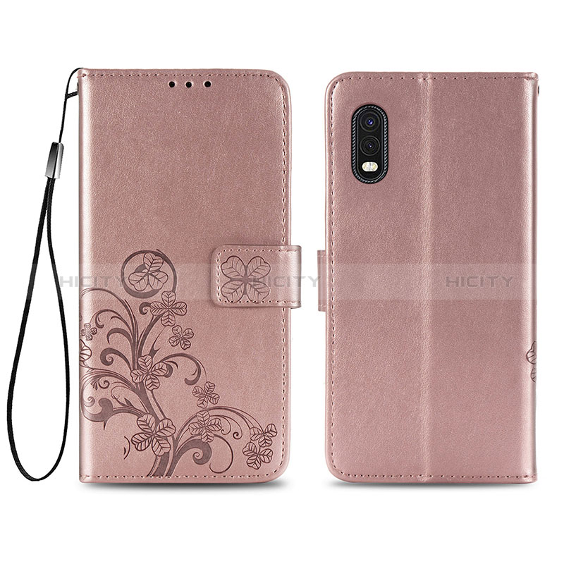 Funda de Cuero Cartera con Soporte Flores Carcasa para Samsung Galaxy XCover Pro