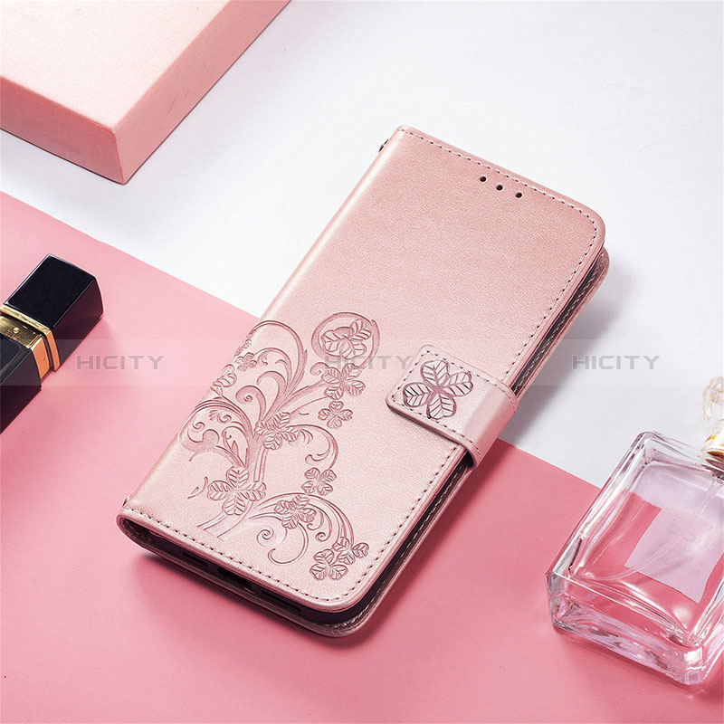 Funda de Cuero Cartera con Soporte Flores Carcasa para Vivo X70 Pro 5G