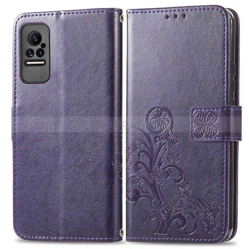 Funda de Cuero Cartera con Soporte Flores Carcasa para Xiaomi Civi 5G