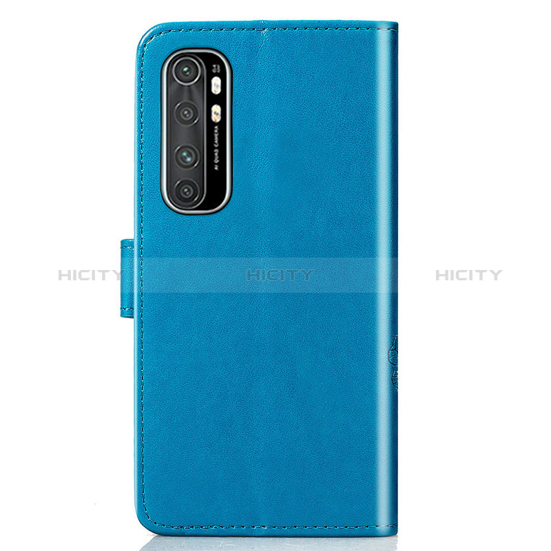 Funda de Cuero Cartera con Soporte Flores Carcasa para Xiaomi Mi Note 10 Lite